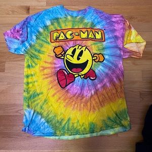 Pac Man Tie Dye Graphic T